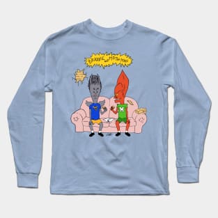 Braxxie and Mothman Long Sleeve T-Shirt